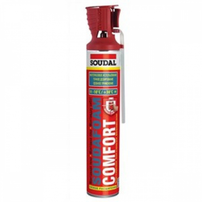 ПЕНА МОНТАЖНАЯ ЗИМНЯЯ SOUDAL COMFORT РУЧНАЯ МНОГОРАЗОВАЯ 750МЛ 131581